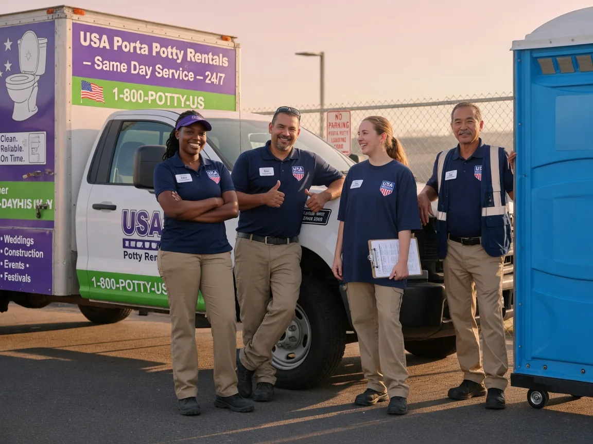Porta Potty Rental company in Port Washington, WI